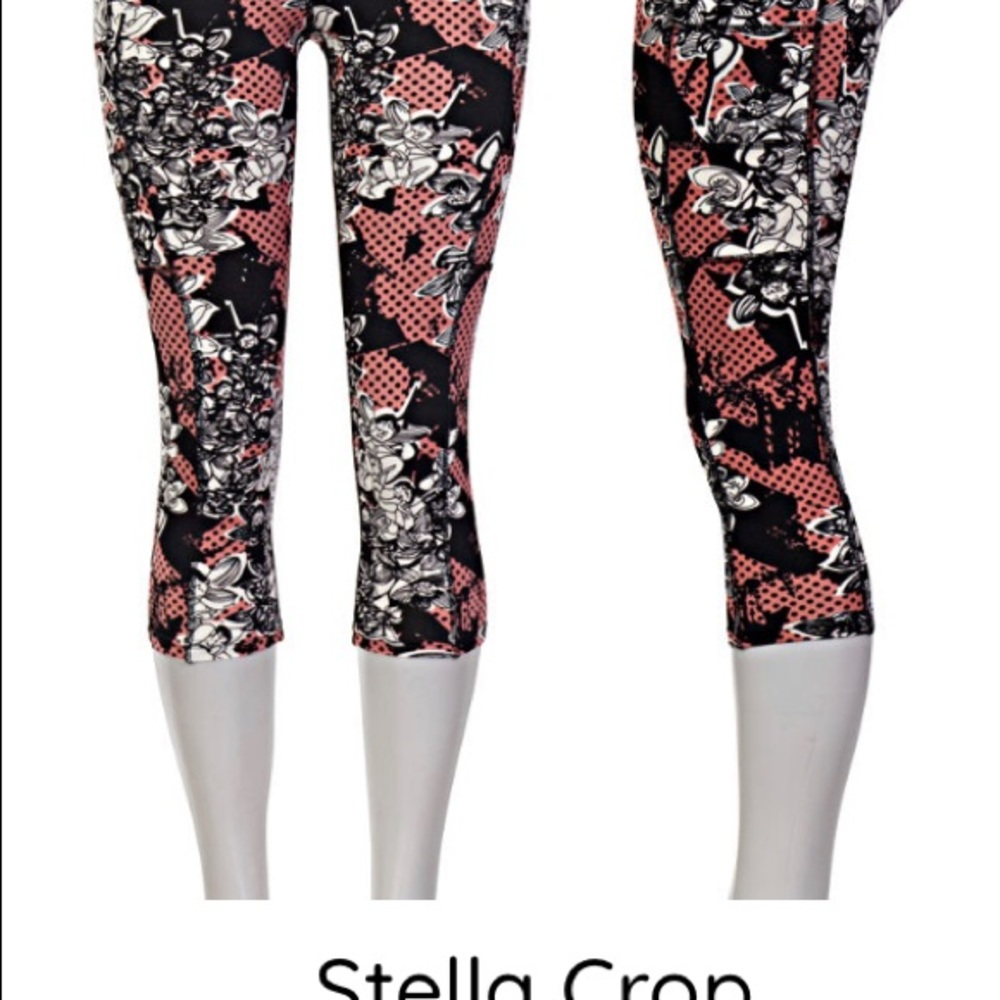 POP FIT 2x crop active wear with pockets